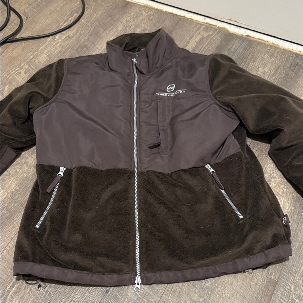 Free Country Black and Brown Performance Jacket
